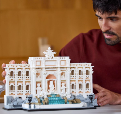 Fun Fuel Architecture Trevi Fountain Building Set
