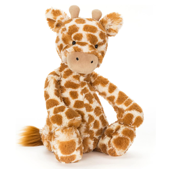 Fun Fuel Bashful Giraffe Stuffed Animal