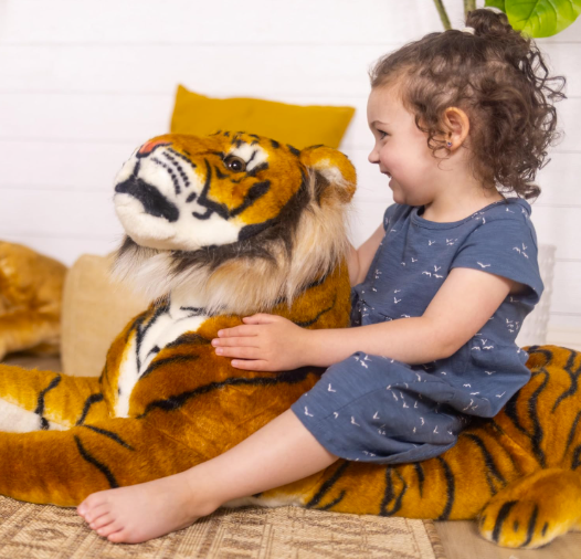 Fun Fuel Giant Tiger Stuffed Animal