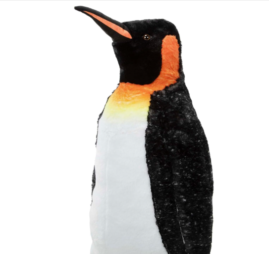 Fun Fuel Giant Plush Penguin Standing Stuffed Animal