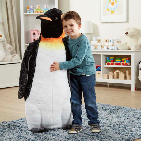 Fun Fuel Giant Plush Penguin Standing Stuffed Animal
