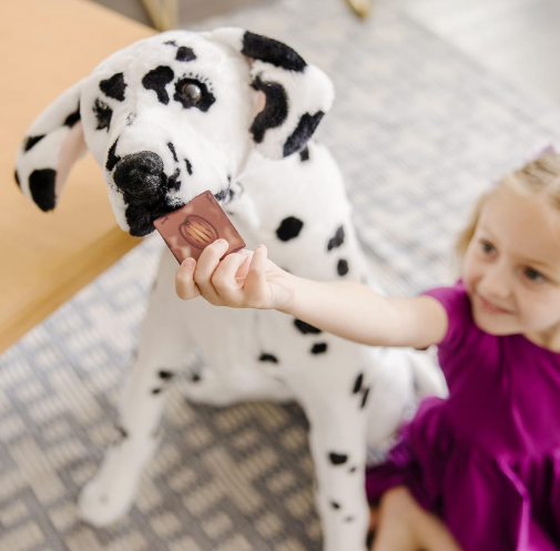 Fun Fuel  Giant Dalmatian - Lifelike Stuffed Animal Dog